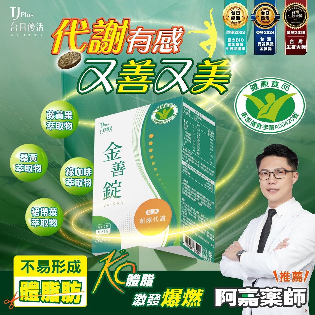 金善錠榮登《台灣民眾電子報》專題報導，亞鋐生醫旗下品牌實力再獲肯定